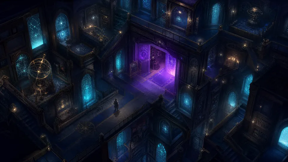 Illustration of Cipher House